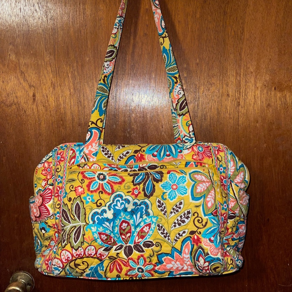Vera Bradley Yellow Floral Baby Bag